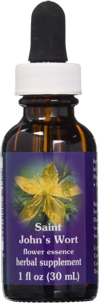 Flower Essence Saint Johns Wort Herbal Supplement Dropper, 1 Oz